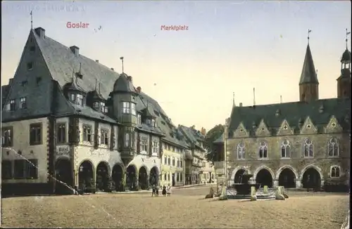 Goslar Goslar Marktplatz  Brunnen x / Goslar /Goslar LKR