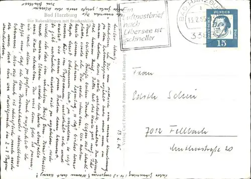 Bad Harzburg Bad Harzburg Rabenklippen  x / Bad Harzburg /Goslar LKR