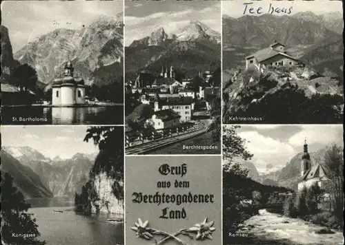 Berchtesgaden Berchtesgaden Kehlsteinhaus St Bartholomae Koenigssee Ramsau x / Berchtesgaden /Berchtesgadener Land LKR