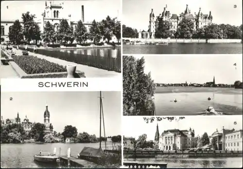 Schwerin Mecklenburg Schwerin Pfaffenteich Schloss Ziegelsee Theater x / Schwerin /Schwerin Stadtkreis