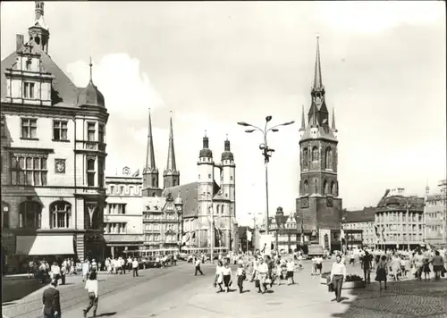 Halle Saale Halle Saale Marktplatz * / Halle /Halle Saale Stadtkreis