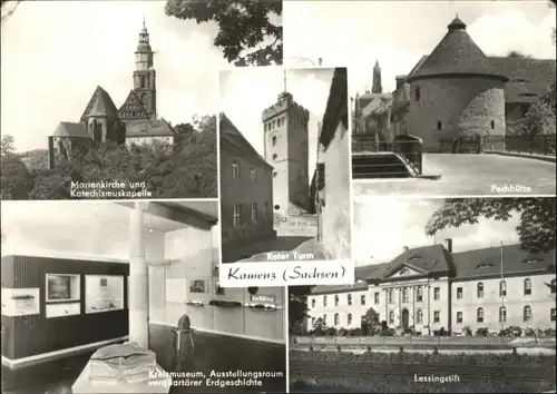 Kamenz Sachsen Kamenz Marien Kirche Katechismuskapelle Pechhuette Lessingstift Roter Turm x / Kamenz /Bautzen LKR