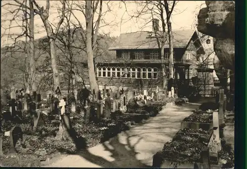 Oybin Oybin Bergfriedhof * / Kurort Oybin /Goerlitz LKR