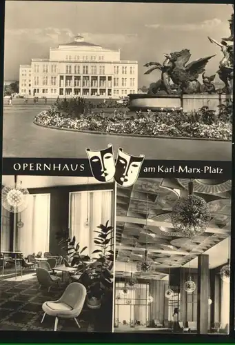 Leipzig Leipzig Karl Marx Platz Opernhaus * / Leipzig /Leipzig Stadtkreis