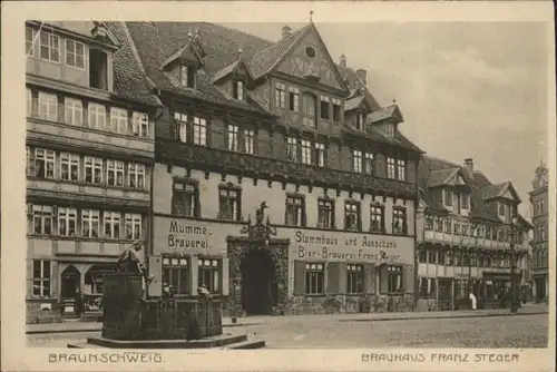 Braunschweig Braunschweig Brauhaus Franz Steger * / Braunschweig /Braunschweig Stadtkreis