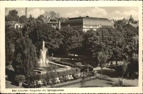 Bad Salzuflen Bad Salzuflen Kurgaten Springbrunnen x / Bad Salzuflen /Lippe LKR