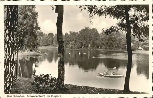 Bad Salzuflen Bad Salzuflen Schwanenteich Kurpark Boot * / Bad Salzuflen /Lippe LKR