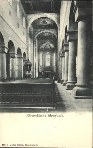 Alpirsbach Alpirsbach kloster Kirche  * / Alpirsbach /Freudenstadt LKR