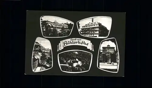 Buehl Baden Buehl Baden Kurhaus Sanatorium Buehlerhoehe * / Buehl /Rastatt LKR