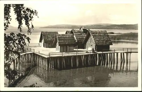 Unteruhldingen Unteruhldingen Freilichtmuseum Pfahldorf der Bronzezeit * / Uhldingen-Muehlhofen /Bodenseekreis LKR