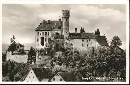 Goessweinstein Goessweinstein Burg x / Goessweinstein /Forchheim LKR