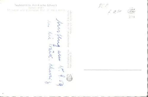 Bayreuth Bayreuth [Verlag] Teufelshoehle Zaubergarten * / Bayreuth /Bayreuth LKR