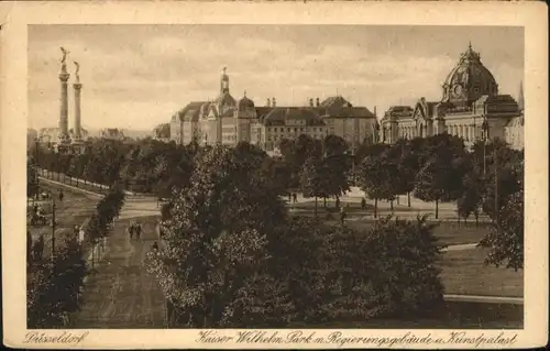 Duesseldorf Duesseldorf Kaiser Wilhelm Park Regierungsgebaeude Kunstpalast * / Duesseldorf /Duesseldorf Stadtkreis