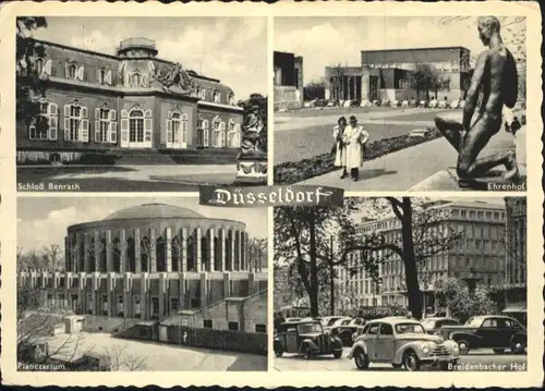 Duesseldorf Duesseldorf Schloss Benrath Ehrenhof Planetarium Breidenbacher Hof x / Duesseldorf /Duesseldorf Stadtkreis