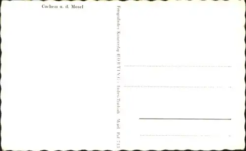 Cochem Cochem Mosel  * / Cochem /Cochem-Zell LKR