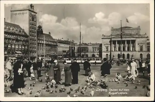 Leipzig Leipzig Augustusplatz Taube x / Leipzig /Leipzig Stadtkreis