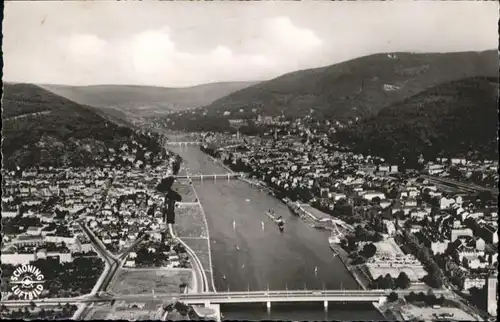 Heidelberg Neckar Heidelberg Neckar Fliegeraufnahme x / Heidelberg /Heidelberg Stadtkreis