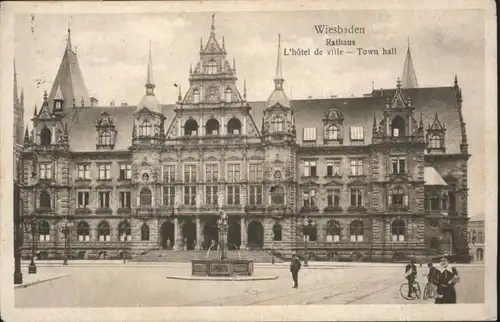 Wiesbaden Wiesbaden Rathaus Hotel de Ville  x / Wiesbaden /Wiesbaden Stadtkreis