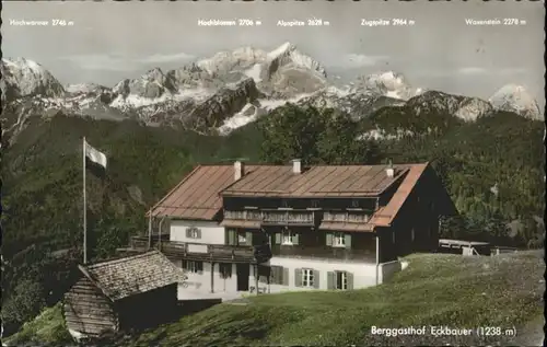 Garmisch-Partenkirchen Garmisch-Partenkirchen Gasthof Eckbauer * / Garmisch-Partenkirchen /Garmisch-Partenkirchen LKR