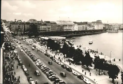 Hamburg Hamburg Jungfernsteig Alsterpavillon * / Hamburg /Hamburg Stadtkreis