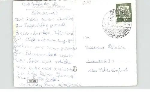 Pottenstein Oberfranken Pottenstein Fraenkische Schweiz Teufelshoehle x / Pottenstein /Bayreuth LKR