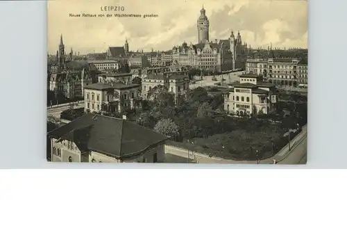 Leipzig Leipzig Rathaus Waechterstrasse x / Leipzig /Leipzig Stadtkreis