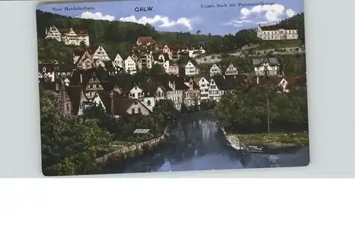 Calw Calw Schule Untere Stadt Panorama-Strasse x / Calw /Calw LKR