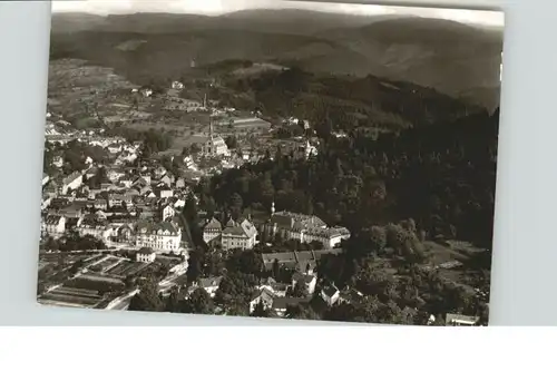 Baden-Baden Baden-Baden Fliegeraufnahme Abtei Lichtenthal * / Baden-Baden /Baden-Baden Stadtkreis