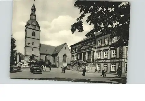 Detmold Detmold Marktplatz Rathaus Kirche * / Detmold /Lippe LKR
