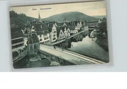 Calw Calw Nikolausbruecke * / Calw /Calw LKR