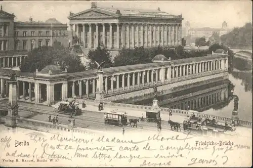 Berlin Berlin Friedrichsbruecke x / Berlin /Berlin Stadtkreis