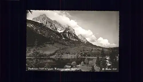 Garmisch-Partenkirchen Garmisch-Partenkirchen [Verlag] Ferchensee Wettersteinspitze * / Garmisch-Partenkirchen /Garmisch-Partenkirchen LKR