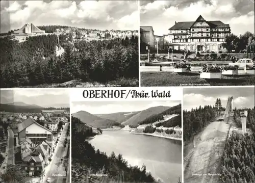 Oberhof Thueringen Oberhof Thueringen Ernst Thaelmann Haus Kaufhalle Schanze am Rennsteig * / Oberhof Thueringen /Schmalkalden-Meiningen LKR