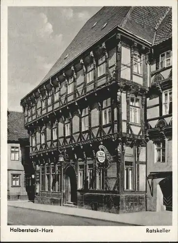 Halberstadt Halberstadt Ratskeller * / Halberstadt /Harz LKR