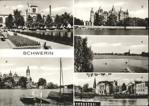 Schwerin Mecklenburg Schwerin Pfaffenteich Schloss Theater x / Schwerin /Schwerin Stadtkreis