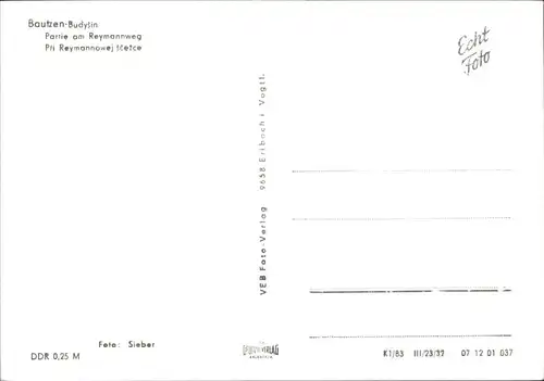 Bautzen Bautzen Reymannweg * / Bautzen /Bautzen LKR