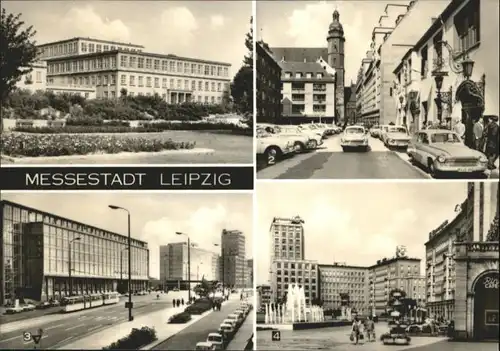 Leipzig Leipzig Hochschule fuer Koerperkultur Burgstrasse Postamt Karl-Marx-Platz Rossplatz * / Leipzig /Leipzig Stadtkreis
