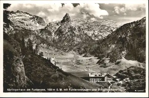 Berchtesgaden Berchtesgaden [Stempelabschlag] Kaerlingerhaus Funtensee Funtenseetauern Schottmalhorn x / Berchtesgaden /Berchtesgadener Land LKR