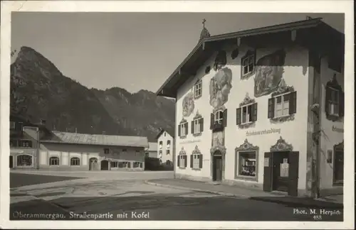 Oberammergau Oberammergau Kofel Schuhwarenhandlung x / Oberammergau /Garmisch-Partenkirchen LKR