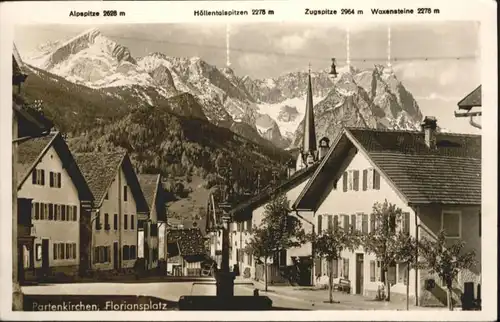 Garmisch-Partenkirchen Garmisch-Partenkirchen Floriansplatz  x / Garmisch-Partenkirchen /Garmisch-Partenkirchen LKR