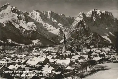 Garmisch-Partenkirchen Garmisch-Partenkirchen Alpspitze Hoellental Zugspitze * / Garmisch-Partenkirchen /Garmisch-Partenkirchen LKR