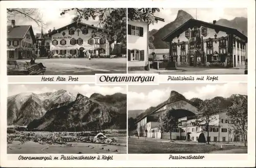 Oberammergau Oberammergau Hotel Alte Post Pilatushaus Kofel Passionstheater * / Oberammergau /Garmisch-Partenkirchen LKR