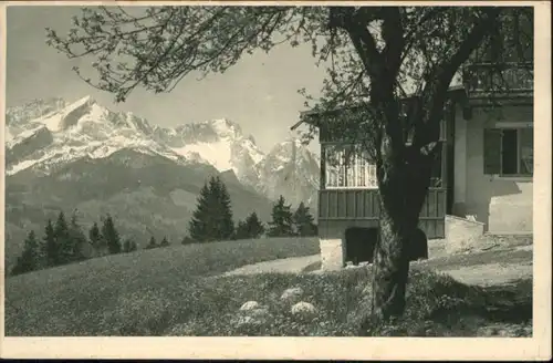 Garmisch-Partenkirchen Garmisch-Partenkirchen Gschwandtnerbauer Alpspitze Zugspitze x / Garmisch-Partenkirchen /Garmisch-Partenkirchen LKR