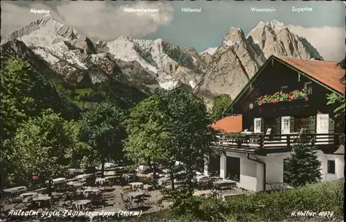 Garmisch-Partenkirchen Garmisch-Partenkirchen Aulealm Zugspitzgruppe * / Garmisch-Partenkirchen /Garmisch-Partenkirchen LKR