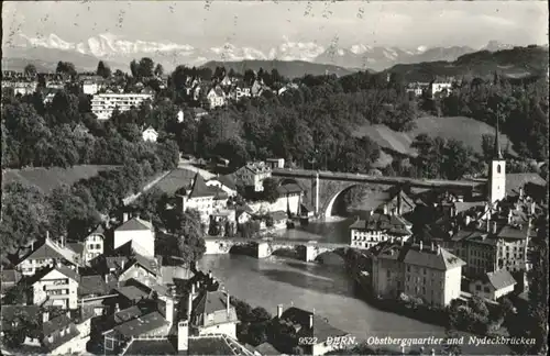 Bern BE Bern Obstbergquartier Nydeckbruecken x / Bern /Bz. Bern City