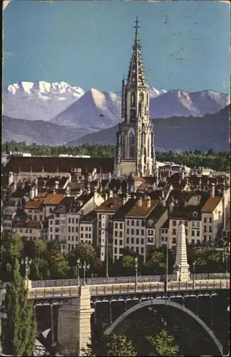 Bern BE Bern Muenster Alpen Bruecke x / Bern /Bz. Bern City