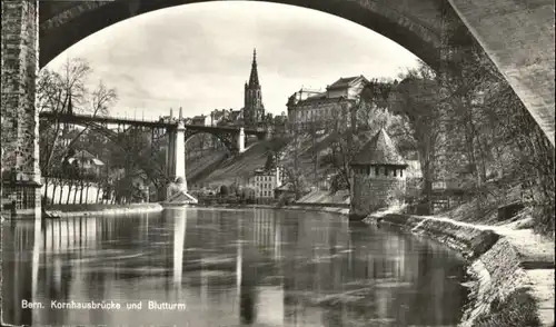 Bern BE Bern Kornhausbruecke Blutturm * / Bern /Bz. Bern City