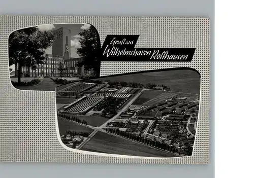 Wilhelmshaven Luftaufnahme / Wilhelmshaven /Wilhelmshaven Stadtkreis