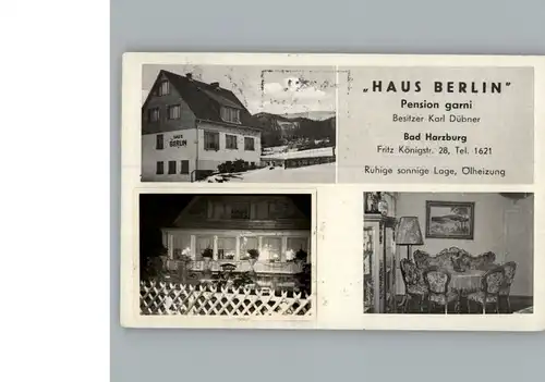 Bad Harzburg Pension Haus Berlin / Bad Harzburg /Goslar LKR