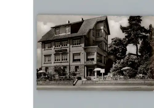 Braunlage Hotel Villa Achtermann / Braunlage Harz /Goslar LKR